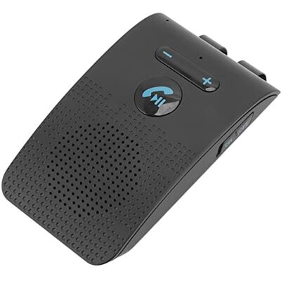 VBESTLIFE Altavoz para Coche, Adaptador de Receptor de Parasol Inalámbrico Bluetooth Manos Libres para Coche, Altavoz MP3, con Clip Trasero VBESTLIFE Altavoz para Coche, Adaptador de Receptor de Parasol Inalámbrico Bluetooth Manos Libres para Coche, Altavoz MP3, con Clip Trasero