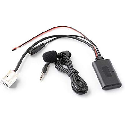 Unique Adaptador de música Bluetooth inalámbrico con micrófono para Mercedes Benz Audio20 50 W169 W245 W203 W209 W164 W221 R230 Enchufe 12 pines Unique Adaptador de música Bluetooth inalámbrico con micrófono para Mercedes Benz Audio20 50 W169 W245 W203 W209 W164 W221 R230 Enchufe 12 pines
