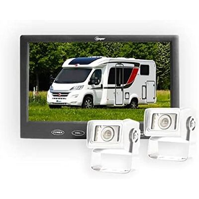 BEEPER retroceso autocaravana 2 Cámaras blanca RWEC110 X -n2, color blanco BEEPER retroceso autocaravana 2 Cámaras blanca RWEC110 X -n2, color blanco