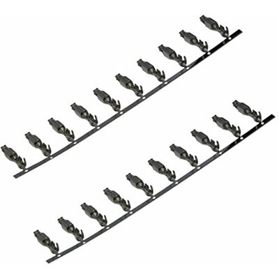 AERZETIX : 20 x Terminales Pin Hembra para Conector Enchufe ISO QUADLOCK Autoradio de Cobre AERZETIX : 20 x Terminales Pin Hembra para Conector Enchufe ISO QUADLOCK Autoradio de Cobre