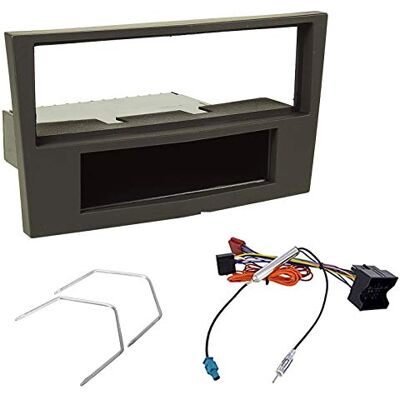 sound-way Kit de Montaje Marco para Radio Adaptador autorradio 1 DIN Opel Corsa Zafira Astra Antara 2006 Matt Black sound-way Kit de Montaje Marco para Radio Adaptador autorradio 1 DIN Opel Corsa Zafira Astra Antara 2006 Matt Black
