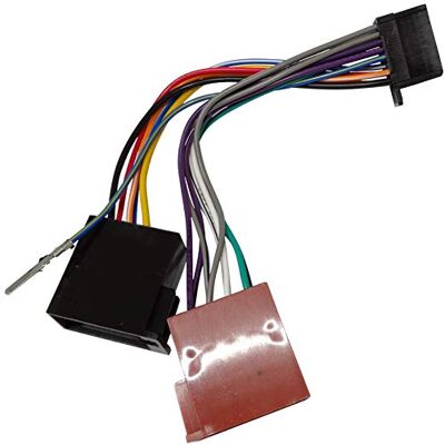 AERZETIX : Adaptador Cable Enchufe ISO para autoradio Compatible con KD-X141 X341BT X342BT KMM-103AY 103GY 103RY 123Y BT203 C41216 AERZETIX : Adaptador Cable Enchufe ISO para autoradio Compatible con KD-X141 X341BT X342BT KMM-103AY 103GY 103RY 123Y BT203 C41216