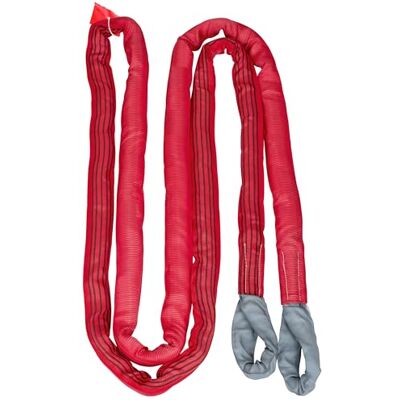 Kerbl Works Eslinga de Remolque, Cuerda de Remolque, Correa de Remolque, roja, 10 m, 4 cm, 35 toneladas, poliéster, banderines de Advertencia, Bolsa de Transporte Kerbl Works Eslinga de Remolque, Cuerda de Remolque, Correa de Remolque, roja, 10 m, 4 cm, 35 toneladas, poliéster, banderines de Advertencia, Bolsa de Transporte