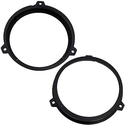 AERZETIX Juego de 2 Adaptadores/Soportes para Altavoces de Coche Automóvil Ø165mm Lado de Montaje: Puerta Trasera Compatible con Fiat Panda Material: Plástico AERZETIX Juego de 2 Adaptadores/Soportes para Altavoces de Coche Automóvil Ø165mm Lado de Montaje: Puerta Trasera Compatible con Fiat Panda Material: Plástico