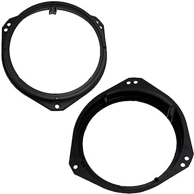 AERZETIX Juego de 2 Adaptadores/soportes para altavoces de coche Ø165mm lado de montaje: puertas delanteras compatible con BMW X5 (E53) 1999-2006, Nissan Primastar, Opel Corsa B/C AERZETIX Juego de 2 Adaptadores/soportes para altavoces de coche Ø165mm lado de montaje: puertas delanteras compatible con BMW X5 (E53) 1999-2006, Nissan Primastar, Opel Corsa B/C