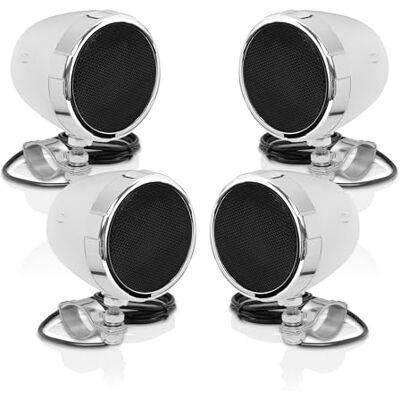 Boss Altavoces para motocicleta ATV UTV, amplificador integrado Boss Altavoces para motocicleta ATV UTV, amplificador integrado