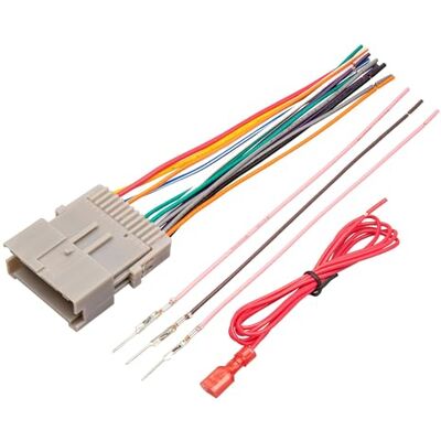 RED WOLF Conector de arnés de cableado de radio estéreo de repuesto para modelos seleccionados de GM Chevy GMC 2000-2012 RED WOLF Conector de arnés de cableado de radio estéreo de repuesto para modelos seleccionados de GM Chevy GMC 2000-2012