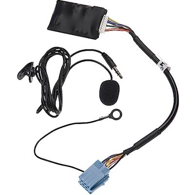 vhbw Adaptador Bluetooth Compatible con Seat Toledo 1999-2005 Aura Alana, Beta, Aura CD radio coche Incl. micrófono, cable jack + clip vhbw Adaptador Bluetooth Compatible con Seat Toledo 1999-2005 Aura Alana, Beta, Aura CD radio coche Incl. micrófono, cable jack + clip
