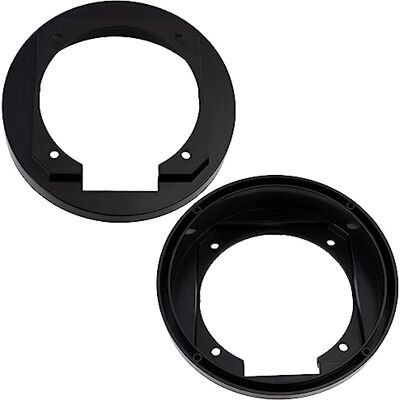 AERZETIX Juego de 2 Adaptadores/Soportes para Altavoces de Coche Ø165mm Plástico Lado de Montaje: Puertas Delanteras Compatible con Daewoo Matiz 1998-2010 AERZETIX Juego de 2 Adaptadores/Soportes para Altavoces de Coche Ø165mm Plástico Lado de Montaje: Puertas Delanteras Compatible con Daewoo Matiz 1998-2010