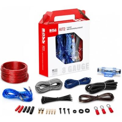 Boss KIT2 Car Kit Kit de Coche (Negro, Azul, Gris, Rojo) Boss KIT2 Car Kit Kit de Coche (Negro, Azul, Gris, Rojo)