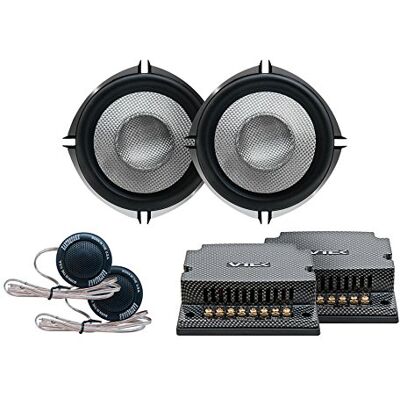 Earthquake Sound Juego de componentes de 5,25 Pulgadas con Tweeter y Xovers pasivos Earthquake Sound Juego de componentes de 5,25 Pulgadas con Tweeter y Xovers pasivos