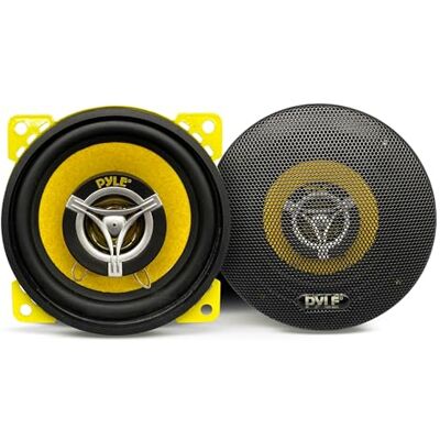 Pyle altavoces para coche, Pro 3.5”, 120W, Tweeter medio de 4Ohm, Estereo, Estructura magnetica de 20oz, Profundidad de montaje 1.65” para OEM Estandar Pyle altavoces para coche, Pro 3.5”, 120W, Tweeter medio de 4Ohm, Estereo, Estructura magnetica de 20oz, Profundidad de montaje 1.65” para OEM Estandar