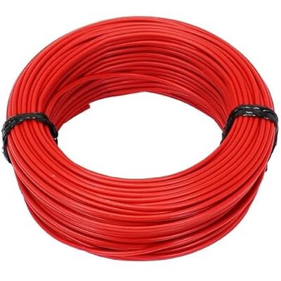 cyclingcolors cable electrico 5 metro unipolar conductor cobre coche moto, 1,5 mm2 rojo cyclingcolors cable electrico 5 metro unipolar conductor cobre coche moto, 1,5 mm2 rojo