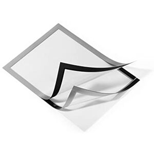 Durable Marco informativo Duraframe (A4, autoadhesivo con cierre magnético) 2 unidades, plata Durable Marco informativo Duraframe (A4, autoadhesivo con cierre magnético) 2 unidades, plata