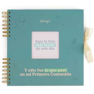 Mr. Wonderful Álbum de fotos Y esto fue lo que pasó en mi Primera Comunión Álbum para organizar y guardar las fotos de la primera comunión Mr. Wonderful Álbum de fotos Y esto fue lo que pasó en mi Primera Comunión Álbum para organizar y guardar las fotos de la primera comunión