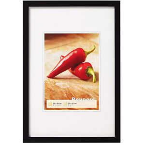 walther design Marco de fotos negro 30 x 40 cm Marco de madera Peppers walther design Marco de fotos negro 30 x 40 cm Marco de madera Peppers