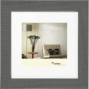 walther design Marco de Fotos Gris 30 x 30 cm con passepartout, Marco de Madera Home walther design Marco de Fotos Gris 30 x 30 cm con passepartout, Marco de Madera Home
