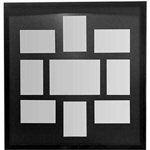 Marco multi-fotos negro de Premier Housewares - Marco para 9 fotos Marco multi-fotos negro de Premier Housewares - Marco para 9 fotos