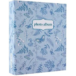 Grupo Erik Album fotos 13x20 flores Photo album azul con 304 Bolsillos Albumes para fotos con Tapa dura │ 2 fotos por pág. Grupo Erik Album fotos 13x20 flores Photo album azul con 304 Bolsillos Albumes para fotos con Tapa dura │ 2 fotos por pág.