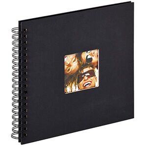 walther design Álbum de Fotos Negro 26 x 25 cm álbum en Espiral con Recorte de Portada, Fun walther design Álbum de Fotos Negro 26 x 25 cm álbum en Espiral con Recorte de Portada, Fun