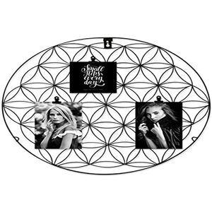 Marco de fotos de metal Zep Italia - Diámetro 50 cm - Para 3 fotos Marco de fotos de metal Zep Italia - Diámetro 50 cm - Para 3 fotos