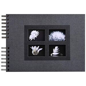Exacompta Passion Álbum Foto con espirales, 32 x 22 cm, Color Negro Exacompta Passion Álbum Foto con espirales, 32 x 22 cm, Color Negro