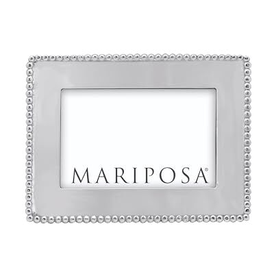 MARIPOSA Marco de fotos vertical, 18,8 x 2,5 x 15 cm, color plateado MARIPOSA Marco de fotos vertical, 18,8 x 2,5 x 15 cm, color plateado