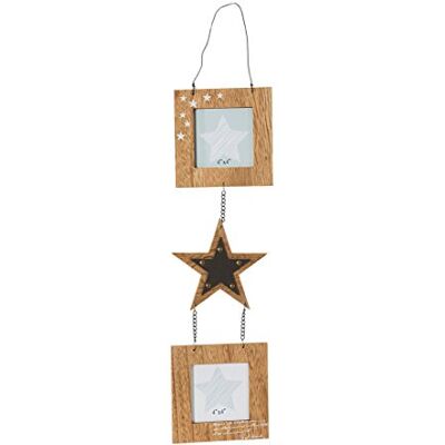 Eurofirany eurof irany Dr/texa/Memoria/01 Photo Frame, cerámica, Brown, 15 x 67 x 1 cm Eurofirany eurof irany Dr/texa/Memoria/01 Photo Frame, cerámica, Brown, 15 x 67 x 1 cm