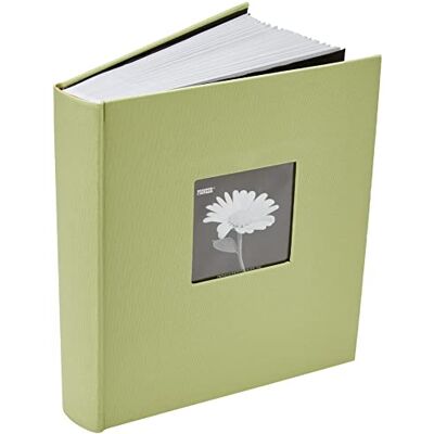 Pioneer Álbum de Fotos con Cubierta de Marco de Tela, 200 Bolsillos, para Fotos de 5 x 7, Color Verde Salvia Pioneer Álbum de Fotos con Cubierta de Marco de Tela, 200 Bolsillos, para Fotos de 5 x 7, Color Verde Salvia