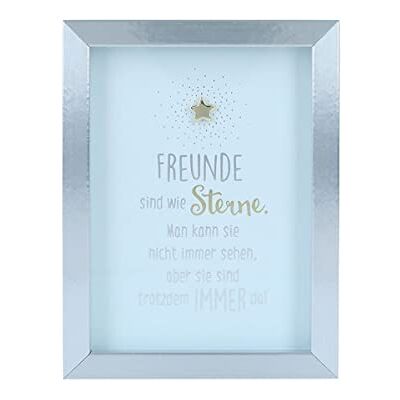 Depesche – Marco de fotos con cumplido, pequeño marco decorativo con texto en inglés «Pretty», aprox. 12 x 9 x 1,9 cm, ideal como regalo o pequeña atención Depesche – Marco de fotos con cumplido, pequeño marco decorativo con texto en inglés «Pretty», aprox. 12 x 9 x 1,9 cm, ideal como regalo o pequeña atención