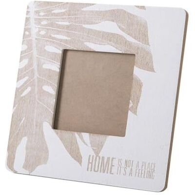Eurofirany eurof irany Dr/Palm/Memoria/01 Photo Frame, Madera, Beige, 20 x 20 x 1 cm Eurofirany eurof irany Dr/Palm/Memoria/01 Photo Frame, Madera, Beige, 20 x 20 x 1 cm