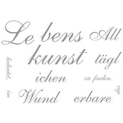 Komar Adhesivo decorativo de la vida de 100 x 70 cm, Komar Adhesivo decorativo de la vida de 100 x 70 cm,