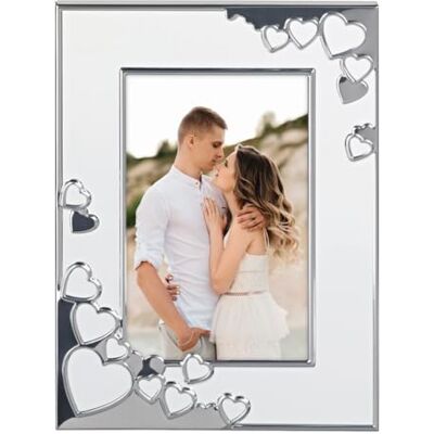 Hama Marco de fotos 13 x 18 cm, formato vertical, horizontal, para colgar, soporte para colgar, 13 x 18 cm, color blanco Hama Marco de fotos 13 x 18 cm, formato vertical, horizontal, para colgar, soporte para colgar, 13 x 18 cm, color blanco