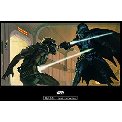Komar WTD Cuadro Decorativo para Pared, diseño de Star Wars Classic RMQ Vader Luke Hallway, sin Marco, WB161-50 x 40 cm, tamaño: 50 x 40 cm (Ancho x Alto) Komar WTD Cuadro Decorativo para Pared, diseño de Star Wars Classic RMQ Vader Luke Hallway, sin Marco, WB161-50 x 40 cm, tamaño: 50 x 40 cm (Ancho x Alto)