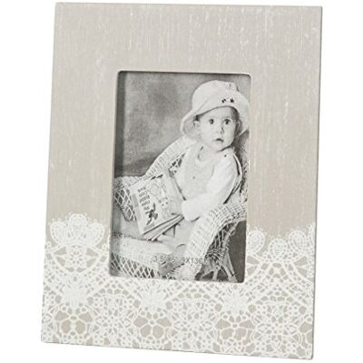 Eurofirany eurof irany Dr/merleto/Memoria/1 Photo Frame, MDF, Beige, 16 x 20 x 2 cm Eurofirany eurof irany Dr/merleto/Memoria/1 Photo Frame, MDF, Beige, 16 x 20 x 2 cm