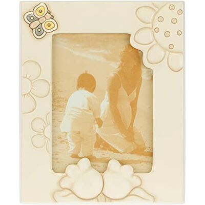 THUN Portafotos Accesorios para la casa Idea regalo Línea Elegance Cerámica, marco de madera de pino y cristal 20,4 x 25,1; Formato de foto 12,2 x 17 cm THUN Portafotos Accesorios para la casa Idea regalo Línea Elegance Cerámica, marco de madera de pino y cristal 20,4 x 25,1; Formato de foto 12,2 x 17 cm