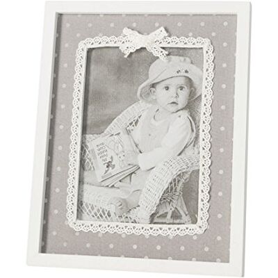 Eurofirany eurof irany Dr/Letizia – /Memoria/1 Photo Frame, MDF, Grey, 21 x 26 x 1 cm Eurofirany eurof irany Dr/Letizia – /Memoria/1 Photo Frame, MDF, Grey, 21 x 26 x 1 cm