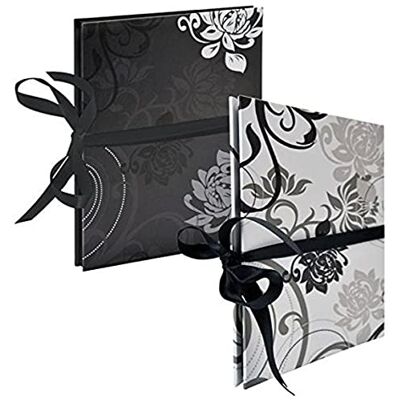 Walther Design Grindy Leporello álbum de Foto y Protector Negro, Blanco Papel Álbum de fotografía (Negro, Blanco, Papel, 12 Hojas, 10 x 15) Walther Design Grindy Leporello álbum de Foto y Protector Negro, Blanco Papel Álbum de fotografía (Negro, Blanco, Papel, 12 Hojas, 10 x 15)