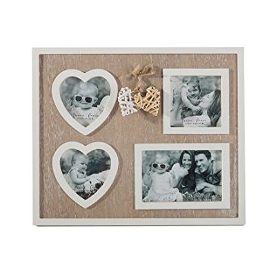 Eurofirany eurof irany Dr/Pola/Memoria/01 Photo Frame, cerámica, Beige, 37 x 31 x 1 cm Eurofirany eurof irany Dr/Pola/Memoria/01 Photo Frame, cerámica, Beige, 37 x 31 x 1 cm