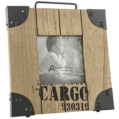 Eurofirany eurof irany Dr/haris/Memoria/03 Photo Frame, Madera, Brown, 20 x 20 x 2 cm Eurofirany eurof irany Dr/haris/Memoria/03 Photo Frame, Madera, Brown, 20 x 20 x 2 cm