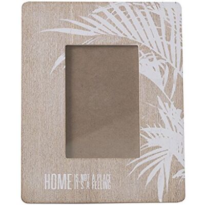 Eurofirany eurof irany Dr/Palm/Memoria/02 Photo Frame, Madera, Beige, 25 x 20 x 1 cm Eurofirany eurof irany Dr/Palm/Memoria/02 Photo Frame, Madera, Beige, 25 x 20 x 1 cm