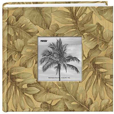 Pioneer Álbum de Fotos de Viajes de diseño, Hojas Tropicales Pioneer Álbum de Fotos de Viajes de diseño, Hojas Tropicales