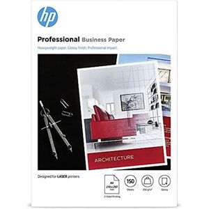 HP Professional Business Photo Paper, , 150 hojas de papel fotográfico brillante avanzado, compatible con impresoras láser, A4, peso del material de impresión 200 g/m² HP Professional Business Photo Paper, , 150 hojas de papel fotográfico brillante avanzado, compatible con impresoras láser, A4, peso del material de impresión 200 g/m²