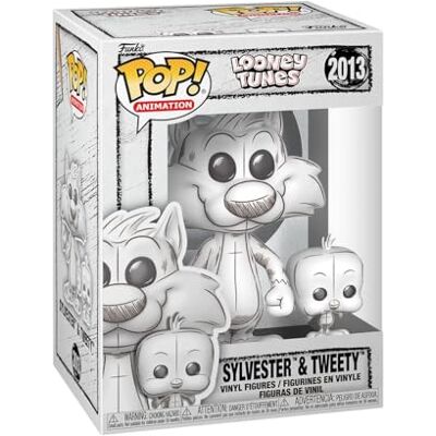 Funko Pop! & Buddy: Looney Tunes Sylvester & Tweety Figura de Vinilo Coleccionable Idea de Regalo Mercancía Oficial Juguetes para niños y Adultos Figura Modelo para coleccionistas Funko Pop! & Buddy: Looney Tunes Sylvester & Tweety Figura de Vinilo Coleccionable Idea de Regalo Mercancía Oficial Juguetes para niños y Adultos Figura Modelo para coleccionistas