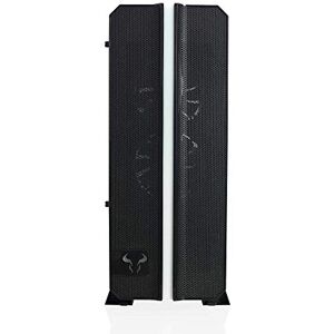 RIOTORO CR1288TG Prism RGB Funda para Juegos con Ventana de Cristal Templado, Color Negro RIOTORO CR1288TG Prism RGB Funda para Juegos con Ventana de Cristal Templado, Color Negro