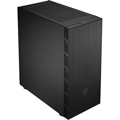 Cooler Master MasterBox MB600L V2 Cajas ATX Minimalista para PC con entradas de Malla y Panel Frontal Cepillado, Negro Cooler Master MasterBox MB600L V2 Cajas ATX Minimalista para PC con entradas de Malla y Panel Frontal Cepillado, Negro