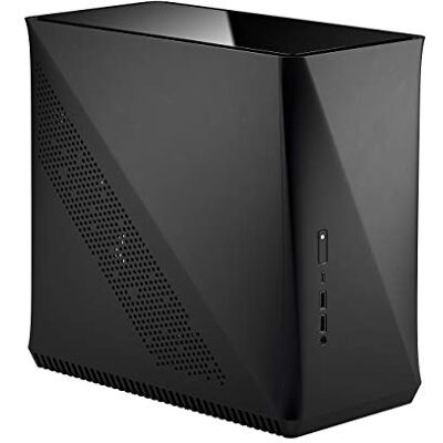 Fractal Design Era ITX Carbon – Tempered Glass Top Panel – Mini,ITX Computer Case – Small Form Factor – Water,Cooling Ready – USB Type,C, Aluminium Fractal Design Era ITX Carbon – Tempered Glass Top Panel – Mini,ITX Computer Case – Small Form Factor – Water,Cooling Ready – USB Type,C, Aluminium
