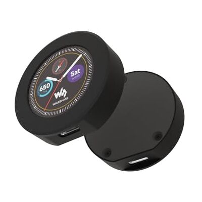 Waveshare RP2040 MCU Board with 1.28 Inch Round LCD Display Module B with CNC Metal Case 240 x 240 Resolution 65K RGB Colours IPS Screen Based on Raspberry Pi RP2040, Accelerometer and Gyroscope Sensor Waveshare RP2040 MCU Board with 1.28 Inch Round LCD Display Module B with CNC Metal Case 240 x 240 Resolution 65K RGB Colours IPS Screen Based on Raspberry Pi RP2040, Accelerometer and Gyroscope Sensor