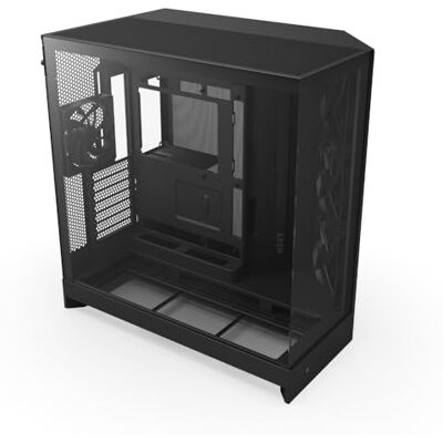NZXT H9 Flow Caja PC ATX Doble Cámara Negro NZXT H9 Flow Caja PC ATX Doble Cámara Negro