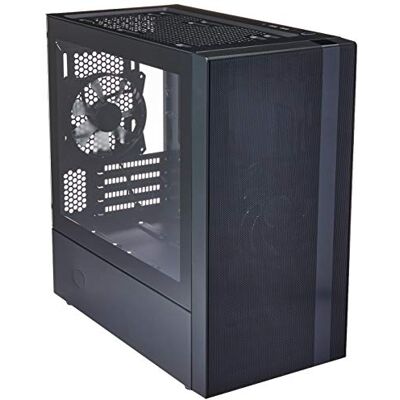 Cooler Master MasterBox NR400 mATX Mini Tower Caja PC con Panel Lateral Cristal Templado, 2 Ventiladores Preinstalados de 120mm, Configuraciones Flexibles Flujo de Aire, Buena Gestión de Cables Cooler Master MasterBox NR400 mATX Mini Tower Caja PC con Panel Lateral Cristal Templado, 2 Ventiladores Preinstalados de 120mm, Configuraciones Flexibles Flujo de Aire, Buena Gestión de Cables